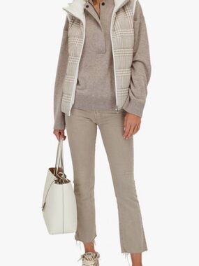 MOTHER The Insider Ankle Fray Chalk It Up Jean size 24 great condition